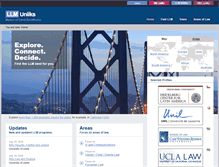 Tablet Screenshot of llm.uniiks.com
